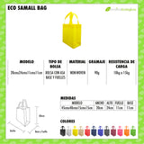 ECO SMALL BAG 20x24x11x11cm 100 Piezas (Sin Impresión)