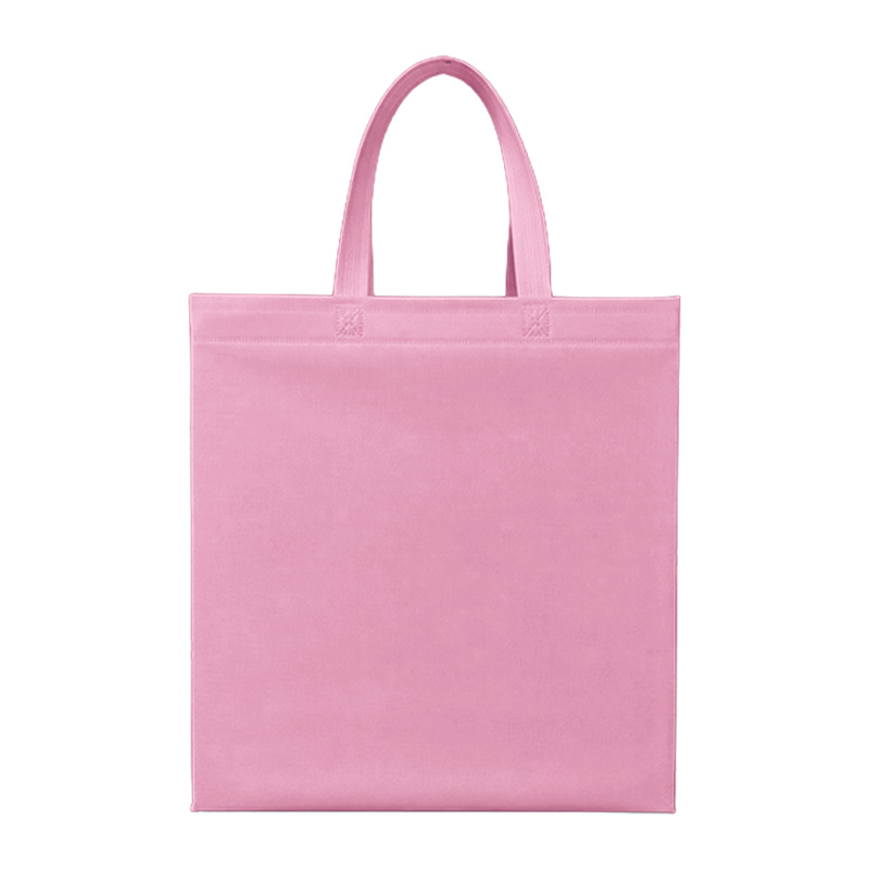 ECO BOX URBAN BAG 80G 34X39X14X14CM CON ASAS SIN IMPRESION (100 PACK) (ROSA PASTEL)