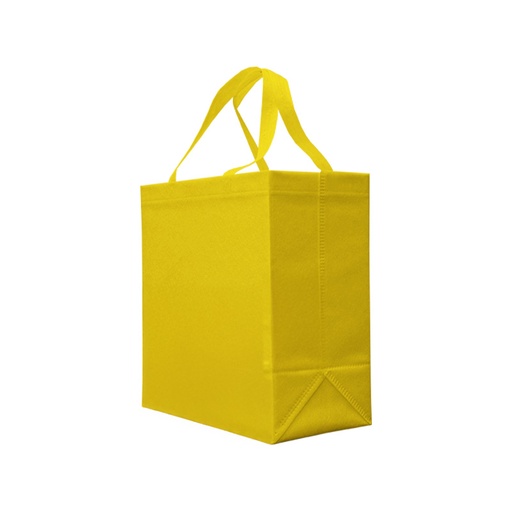 BOLSA DE TELA NO TEJIDA 80G CON ASAS 35X37X18X18CM (100 PIEZAS) SIN IMPRESION